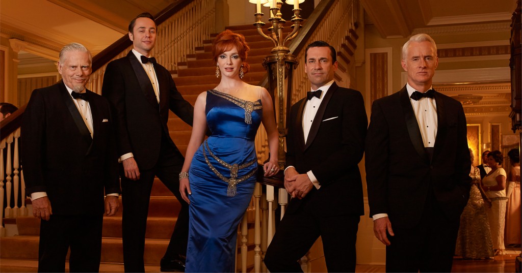 DRESSED TO KILL...Joan Holloway with the Mad Men