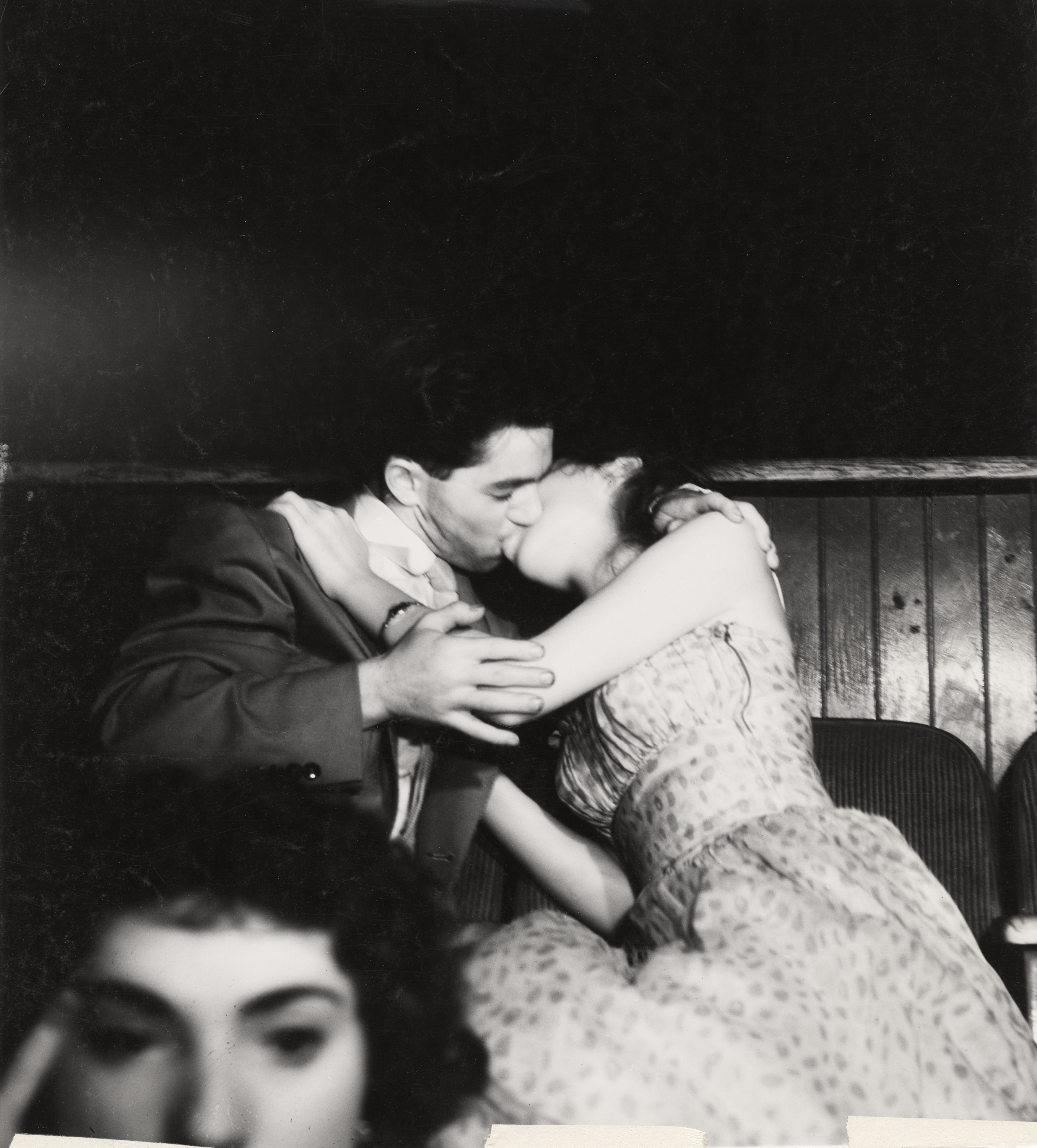 KISS: Lovers at the movies, New York, ca. 1943. © Weegee/ International Center of Photography