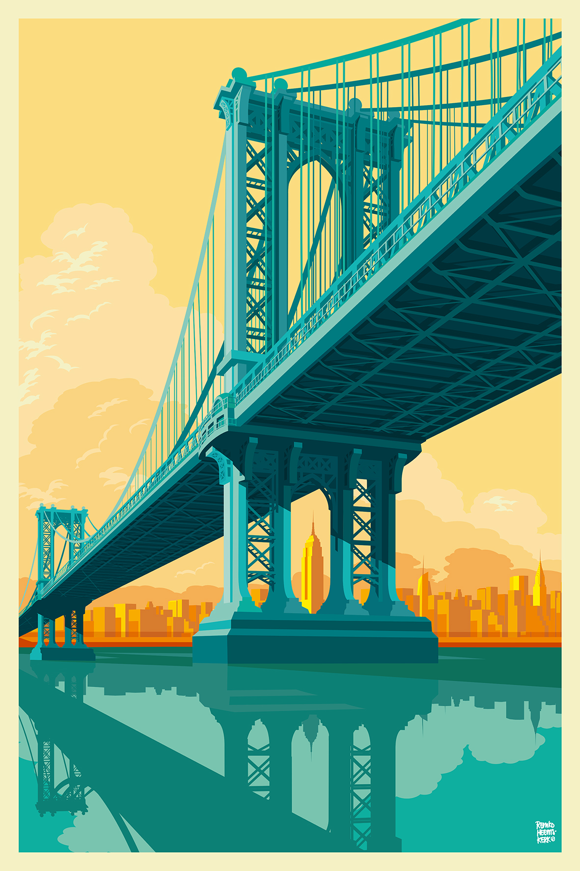 RIVERSIDE...Manhattan Bridge © 2012 - 2015 Remko Heemskerk