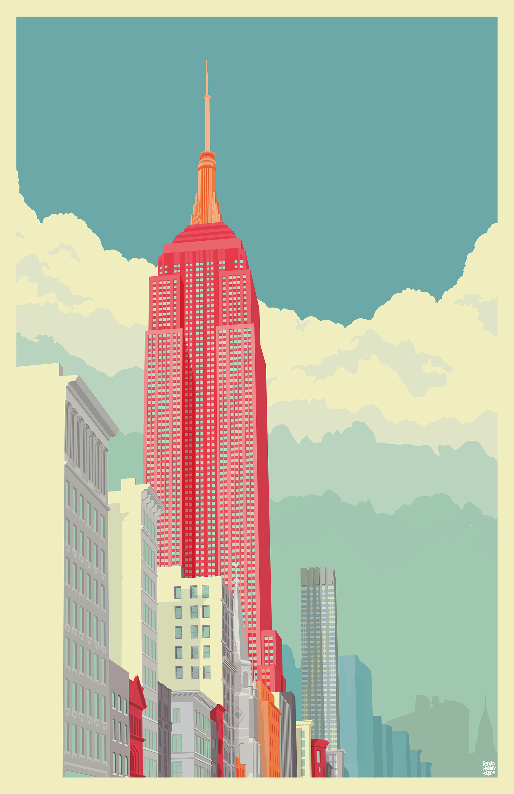 SKY...Empire State Building © 2012 - 2015 Remko Heemskerk