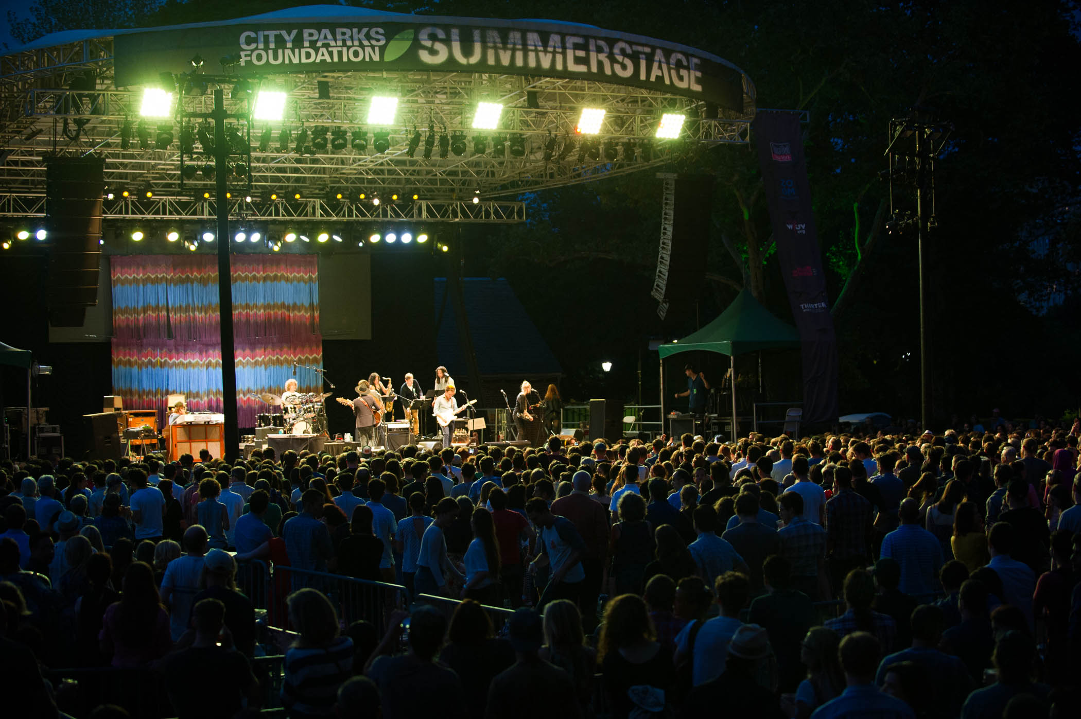 MUSIC MAKER...SummerStage in Central Park Pic by Michael Seto