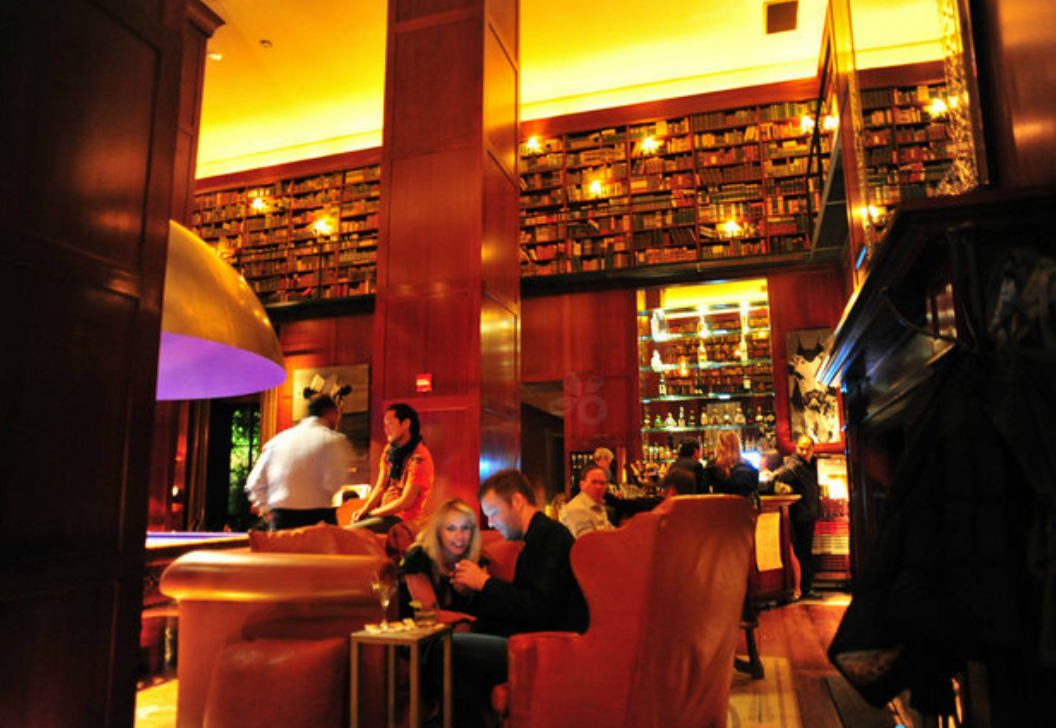 BOOK EARLY...Hudson Hotel Library Bar is great for readers during the day